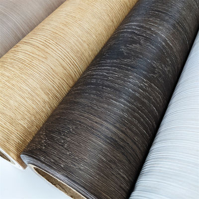 Vlambestand PVC membraanfolie Houtkorrel 1-5Kleurprinting Hoog sterkte