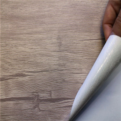 Waterdicht geïmpregneerd kleefmiddel met achterste plastic film PVC houtkorrel kleefmiddel