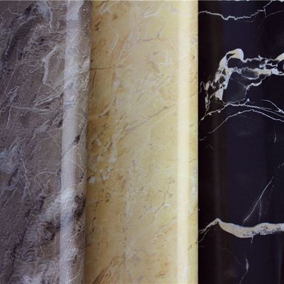 Marmeren effect zelfklevend PVC behang voor badkamer 0.1mm-0.15mm Dikte