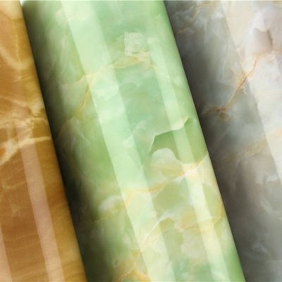 0.1mm-0.15mm Keuken counter top Wallpaper Marmeren ontwerp PVC Worktop Cover