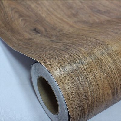 Goed textuur Houtgraan PVC zelfklevende meubelfilm 60cm*10m